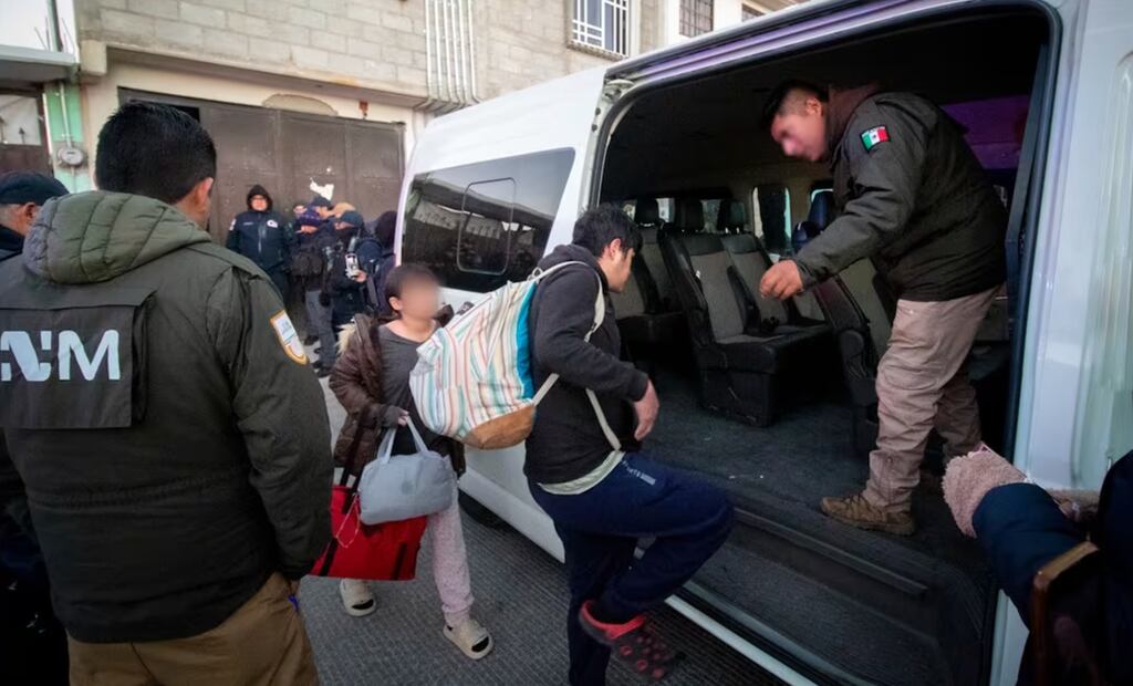 Rescatan a 22 migrantes víctimas de explotación laboral en Tizayuca | Foto: Especial