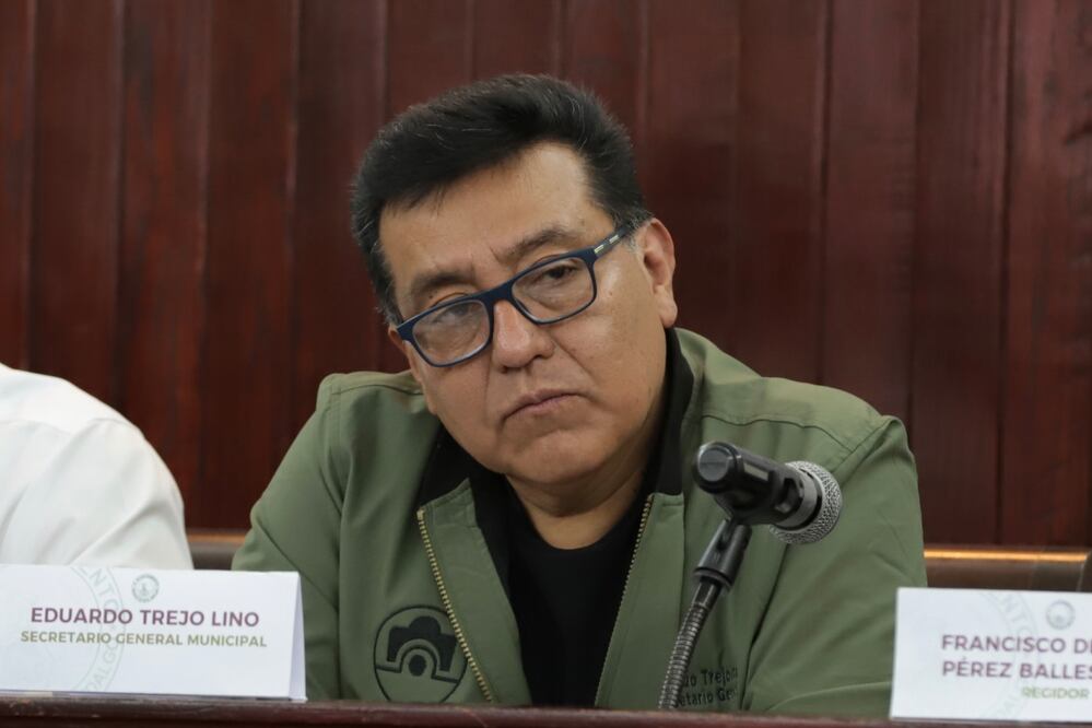 Eduardo Trejo Lino, secretario general del municipio I  foto: Luis Soriano