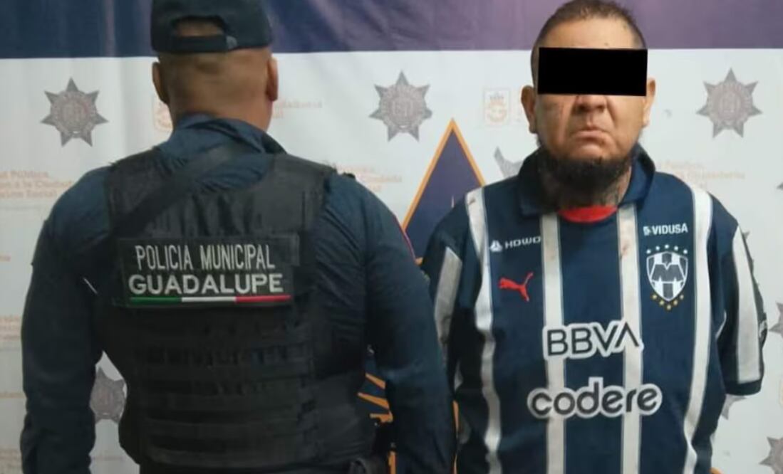 César “N”, alias “El Millonario”, ya había estado en prisión por el delito de homicidio en el 2021 en Nuevo León (17/04/2025). Foto: Especial