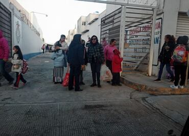 Suspenden clases en primaria tras robo de tubería en Mineral de la Reforma