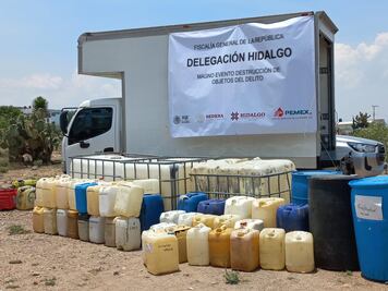 FGR lleva 10 sentencias condenatorias por robo de hidrocarburos en Hidalgo