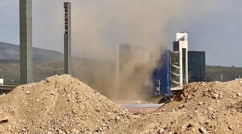 Días nublados en Pachuca, ¿de polvo?