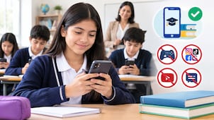 Escuelas particulares de Hidalgo acatarán regulación de celulares en las aulas