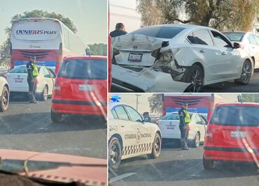 Carambola en la México Pachuca deja pérdidas materiales
