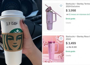 Revenden vaso rosa de Starbucks por casi 4 mil pesos