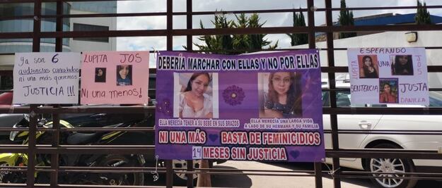 Exigen justicia en Tulancingo por feminicidio y homicidio de tres jóvenes