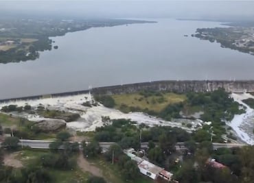 Mantienen monitoreo tras desfogue de la presa de Zimapán