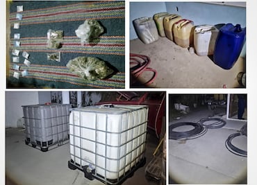 Desmantelan 3 centros relacionados con el narcomenudeo y tráfico de hidrocarburo en Hidalgo
