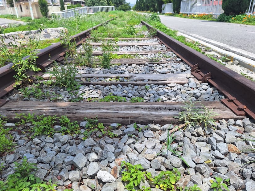 ¡El Tren Ciudad de México–Pachuca avanza! Foto: Cinthya Carbajal