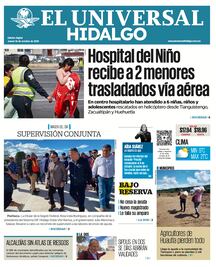 Portada EL Universal Hidalgo 16/10/25