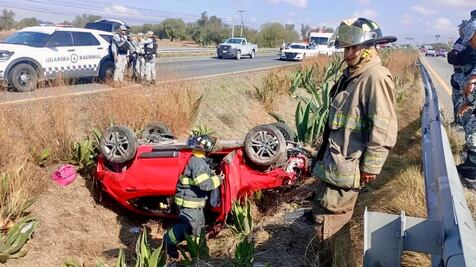 Volcadura en la Pachuca–Ciudad Sahagún deja un lesionado