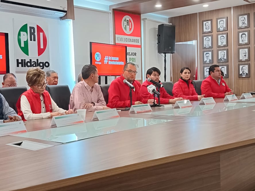 El PRI Hidalgo también se sumó a la exigencia del partido nacional al gobierno federal que explique por qué está solicitando una deuda de 50 mil millones de pesos.