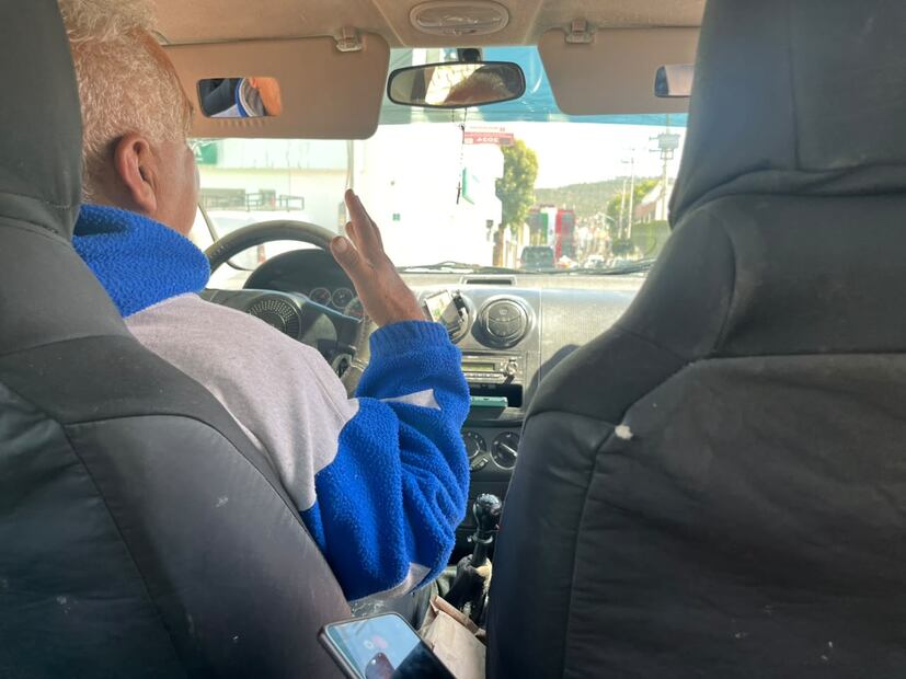 Los viajes en taxi por Pachuca, dos experiencias distintas | Foto: Ricardo Calleja