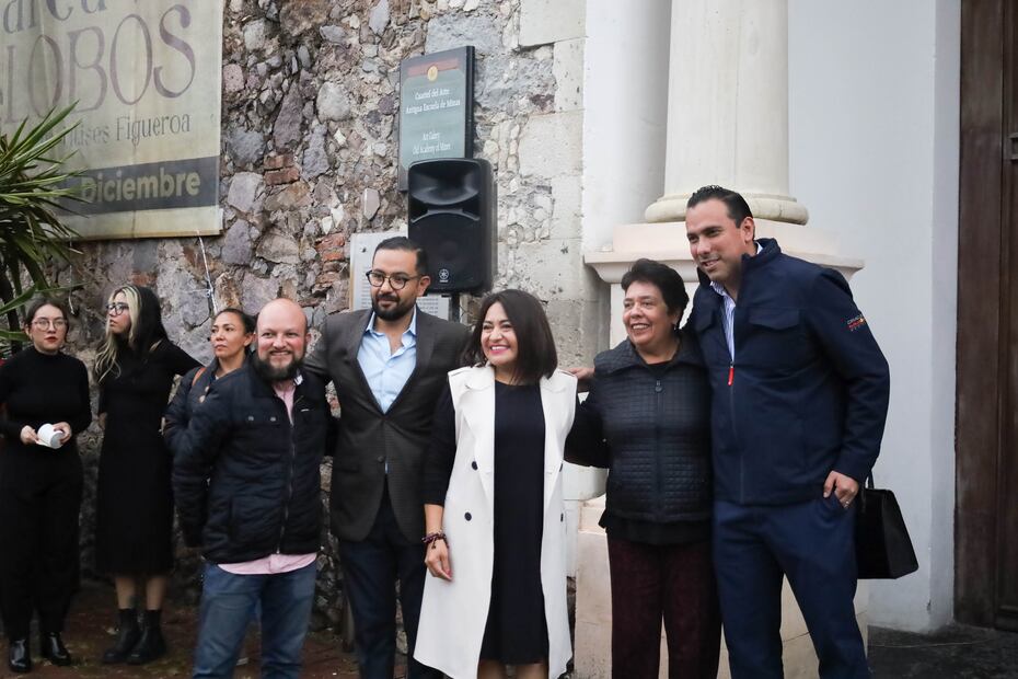 Inauguran la exposición “Marea de Lobos” en el Cuartel del Arte de Pachuca | Foto: Cultura Hidalgo