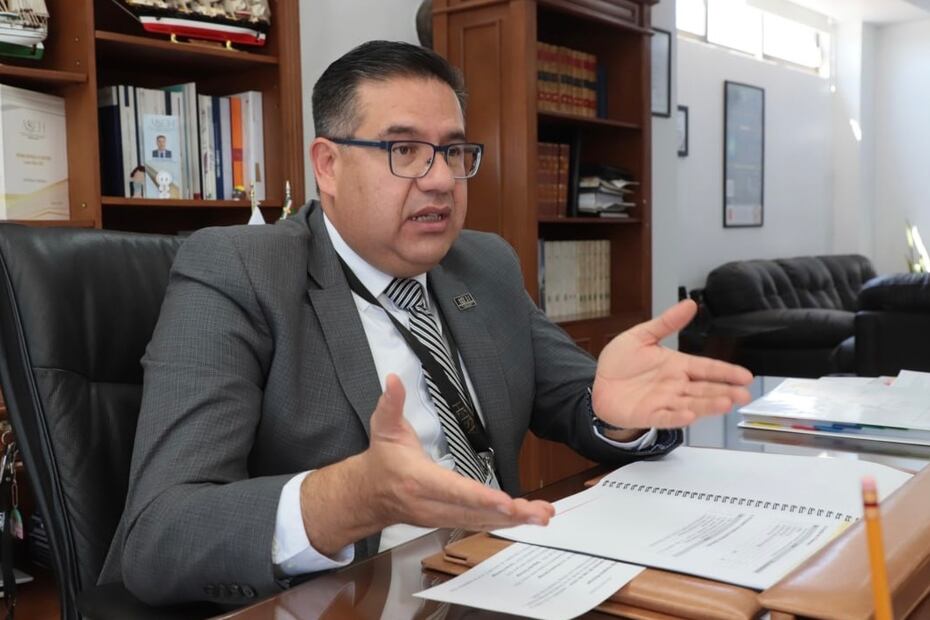 Jorge Valverde Islas, titular de la Auditoría Superior del Estado de Hidalgo (ASEH) Foto: Luis Soriano