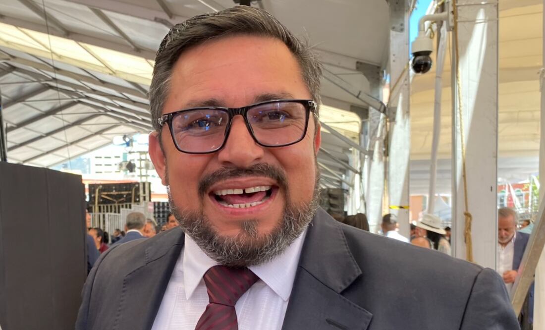 Marco Antonio Rico, presidente del Comité Ejecutivo Estatal morenista Foto Luis Soriano