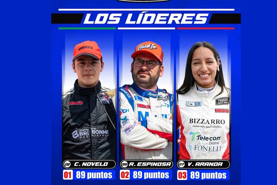 Valeria Aranda inició con gran ritmo la Truck México Series I Imagen: Trucks México Series