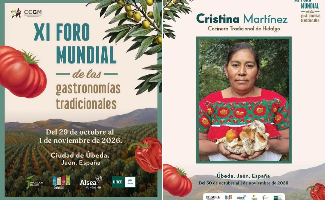De Acaxochitlán a España | Faceboook: Foro Mundial de la Gastronomía Mexicana
