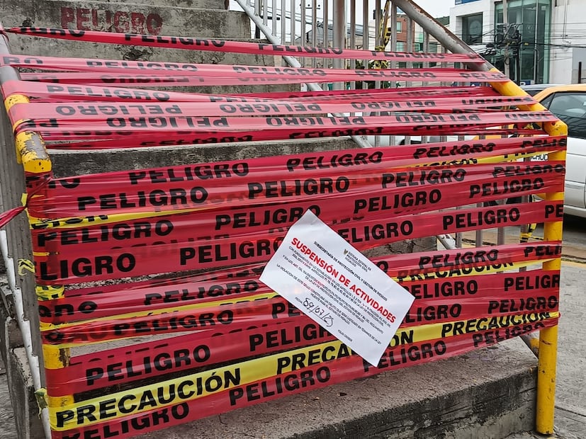 Demolerán puente peatonal de Madero pese a litigio si dictamen confirma riesgo | Foto: Lourdes Naranjo