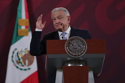 Marcha de trabajadores del Poder Judicial "de pena ajena": AMLO