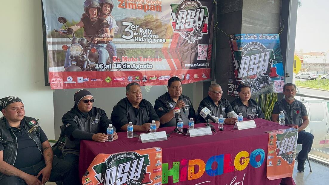 El tercer rally de la Sierra Hidalguense que se realizará en los municipios de Alfajayucan, Tasquillo y Zimapán del 16 al 18 de agosto. Foto: Especial