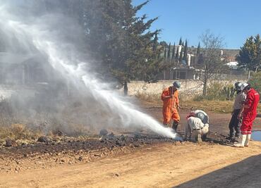 Fuga de combustible produce desalojo de familias; tras dos horas, controlan la emergencia