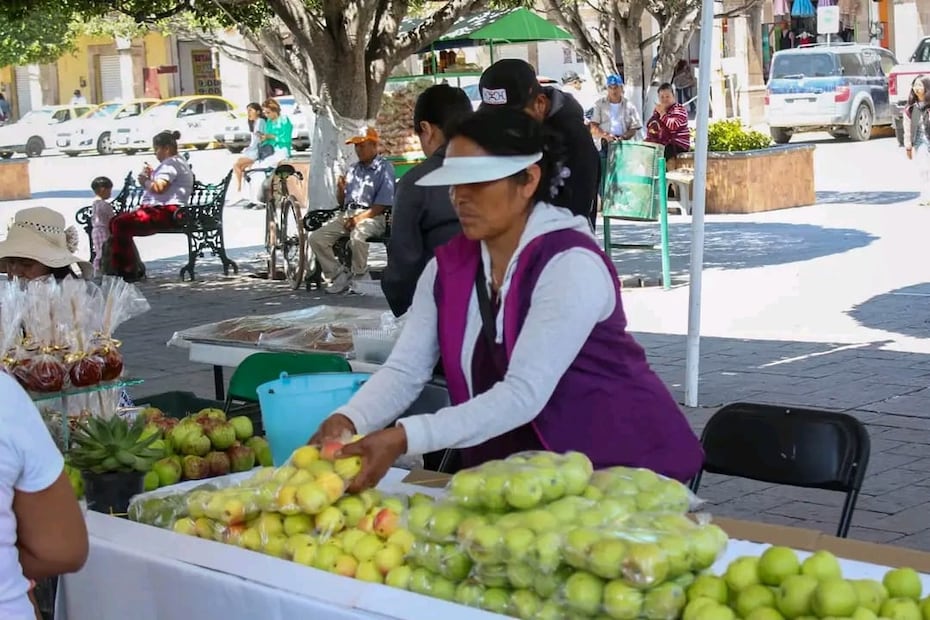 Productores del Valle del Mezquital y la Sierra Gorda llevaron lo mejor de sus cosechas a Ixmiquilpan | Foto: especial