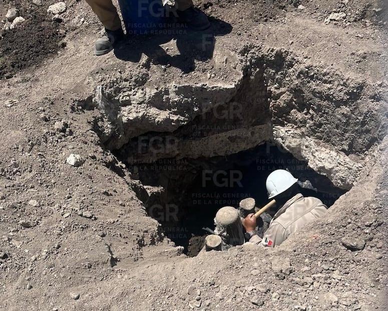 Aseguran tomas clandestinas y predios vinculados al robo de hidrocarburo en Nopala | Foto: FGR