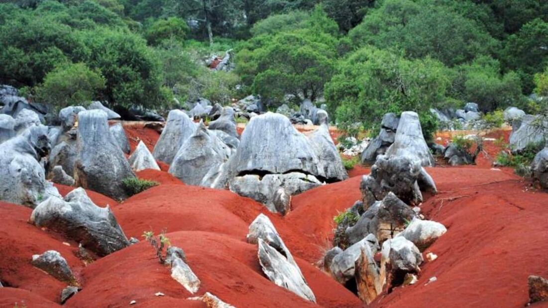 Así son las Dunas Rojas de Pacula | Foto: National Geographic