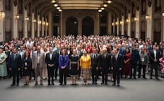 Sheinbaum agradece a legisladores de Morena, PT y Verde "apoyo y unidad"; ¡Que viva la soberanía nacional!, dice