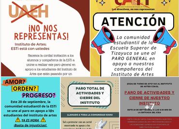 Estudiantes convocan a paro de actividades ante agresiones IDA