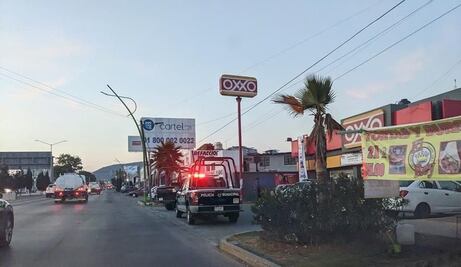 Asaltan cuatro Oxxos más en zona metropolitana de Pachuca