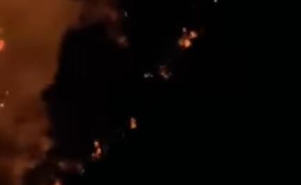 Se registra incendio en Capulines, Chapulhuacán