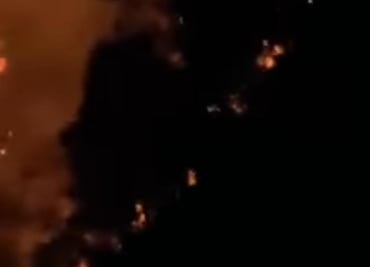 Se registra incendio en Capulines, Chapulhuacán