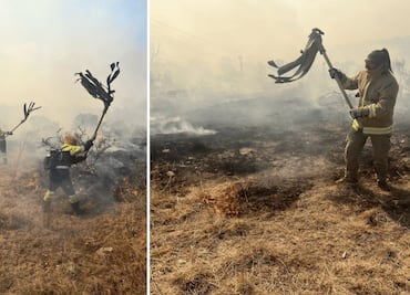 Controlan cinco incendios registrados en Tepeji del Río