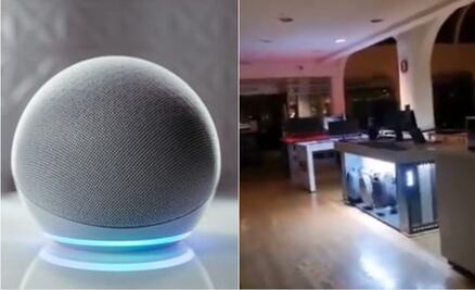 Captan dispositivos "Alexa" rezando en tienda departamental