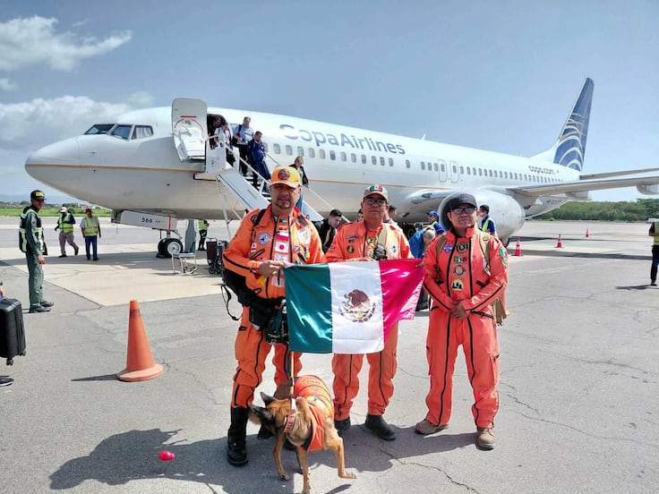 Topo hidalguense se suma a labores de rescate en Venezuela 