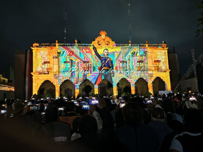 Hidalgo proyecta su historia en luz y color con videomapping en Pueblos Mágicos | Foto: Turismo Hidalgo