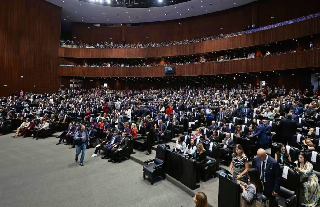 Ricardo Monreal declaró se prevé que el lunes se debata en comisiones al interior de la Cámara Baja. Foto: Diego Simón Sánchez / EL UNIVERSAL