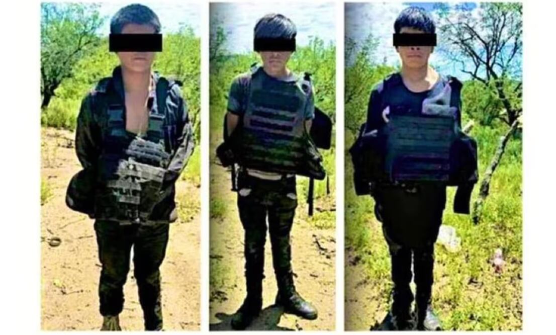 Niños de entre 11 a 14 años de edad se unen a las filas de grupos criminales en Sonora (18/09/2024). Foto: Especial