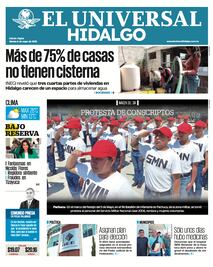 Portada El Universal Hidalgo 06/05/25