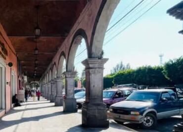 Pintarán los portales que se encuentran en el Centro Histórico de Ixmiquilpan