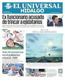 Portada El Universal Hidalgo 210324