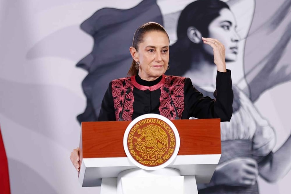 Claudia Sheinbaum, presidenta de México, rinde su segundo informe de gobierno en Palacio Nacional. Foto: Agencia EL UNIVERSAL/Diego Simón Sánchez/RDB.