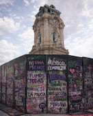 Simulan pintas feministas en Pachuca para visibilizar la violencia contra las mujeres