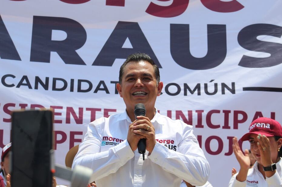 Jorge Araus inicia su campaña con propuestas de desarrollo para Hidalgo | Foto: Especial