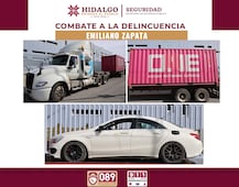 Recuperan tractocamión robado y detienen a un hombre tras persecución en Emiliano Zapata