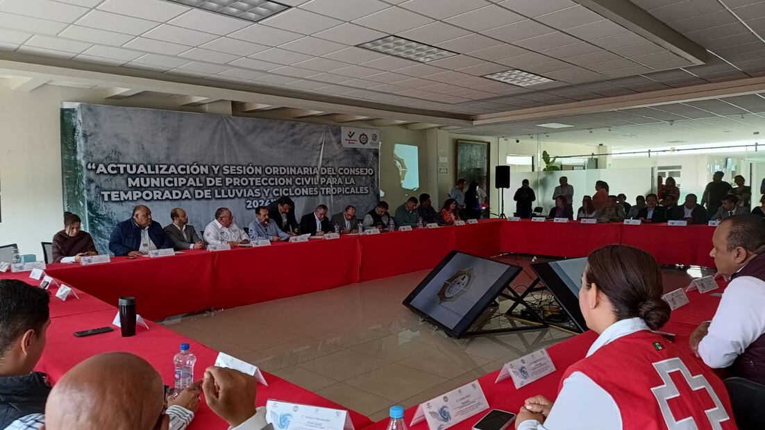 Instalan sesión permanente por lluvias y ciclones tropicales en Tulancingo | Foto: Grisel Lira