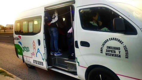 Por baile, habrá menos transporte público en Tizayuca este sábado
