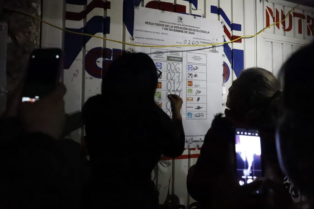 Poca participación en la elección extraordinaria I Foto: Especial